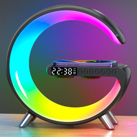 Smart LED Lamp with Speaker and Wireless Charging
