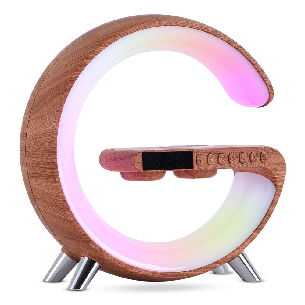 Smart LED Lamp with Speaker and Wireless Charging