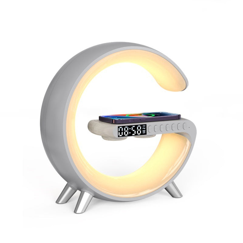Smart LED Lamp with Speaker and Wireless Charging