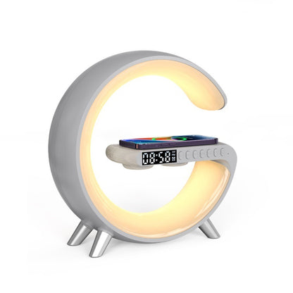 Smart LED Lamp with Speaker and Wireless Charging