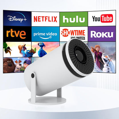 Turn any wall into your home theater in seconds