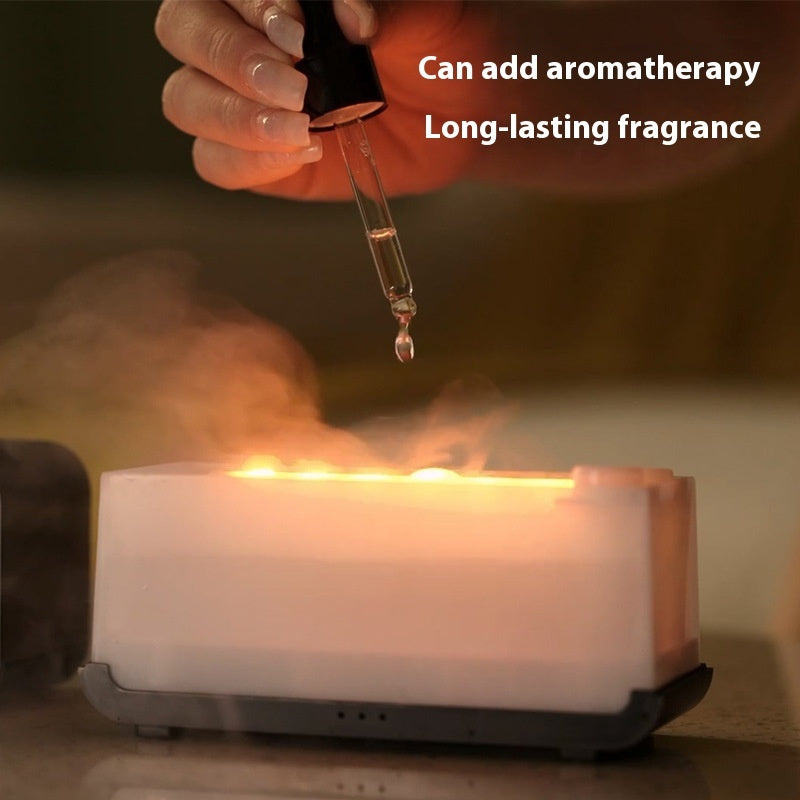 Flame Simulation Aroma Humidifier for Home