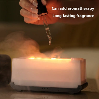 Flame Simulation Aroma Humidifier for Home