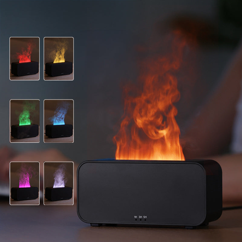 Flame Simulation Aroma Humidifier for Home