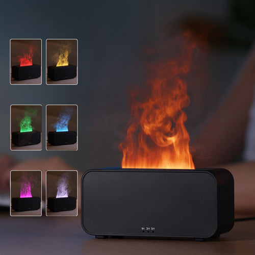 Flame Simulation Aroma Humidifier for Home